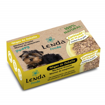 Lenda Foodie Lata Puppy con Migas de Caballa