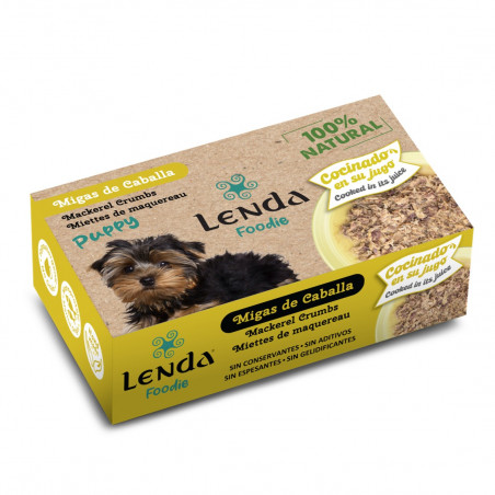 Lenda Foodie Lata Puppy con Migas de Caballa