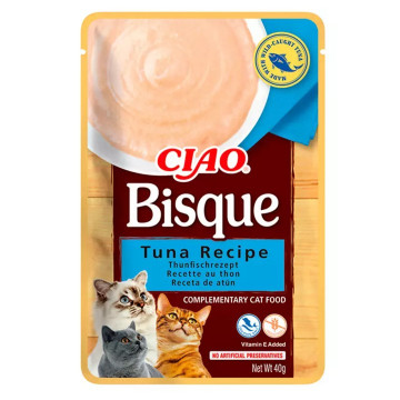 Churu Cat Bisque Receta Atún con Salmón