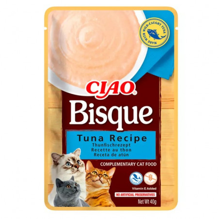 Churu Cat Bisque Receta Atún con Salmón