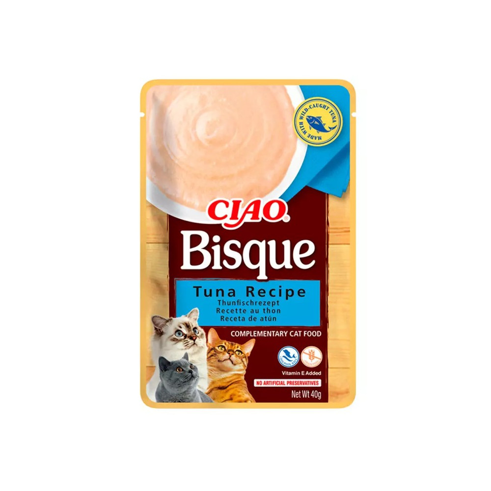 Churu Cat Bisque Receta Atún con Salmón