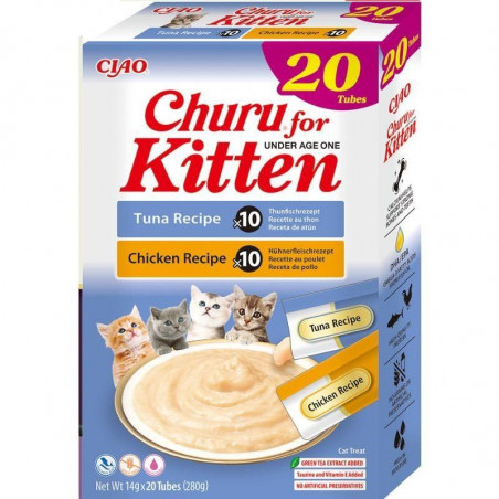 Churu For Kitten Caja Variedades Atún y Pollo