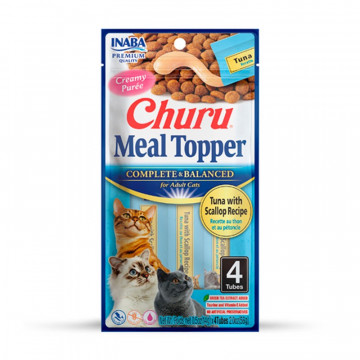 Churu Cat Meal Topper Receta de Atún con Vieira