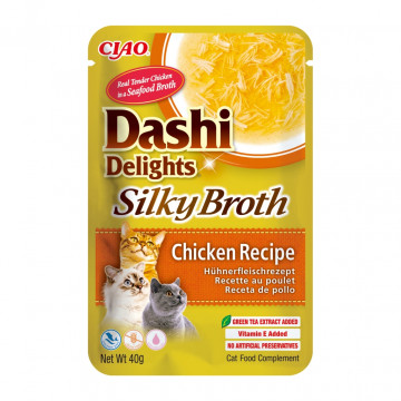 Churu Cat Dashi Delights Silky Broth Sopa de Pollo