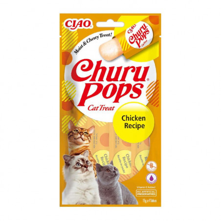 Churu Cat Pops Receta de Pollo