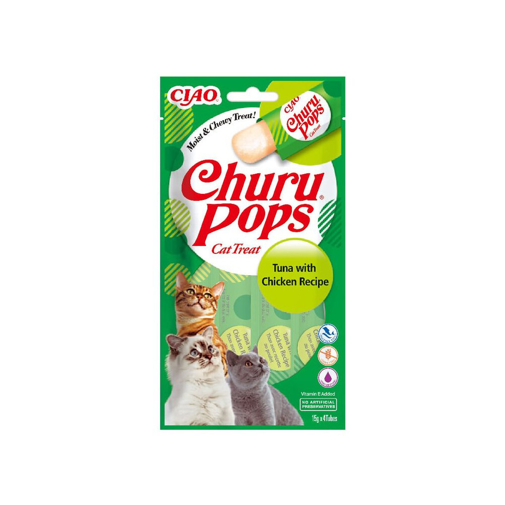 Churu Cat Pops Receta de Atún con Pollo