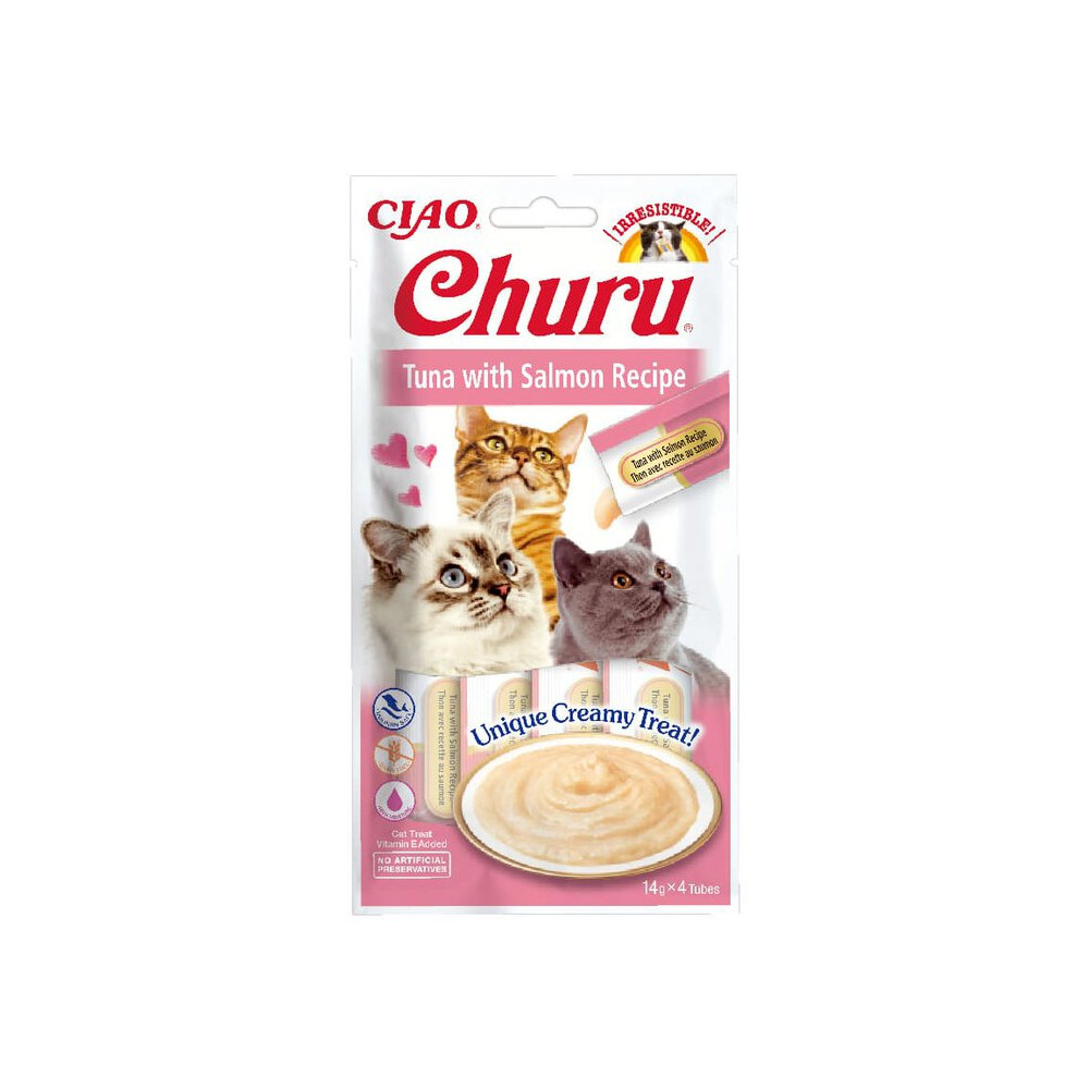 Churu Cat Receta de Salmón con Atún