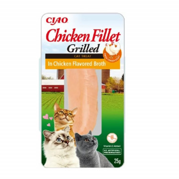 Churu Cat Filetes de Pollo a la Parrilla en caldo de Pollo