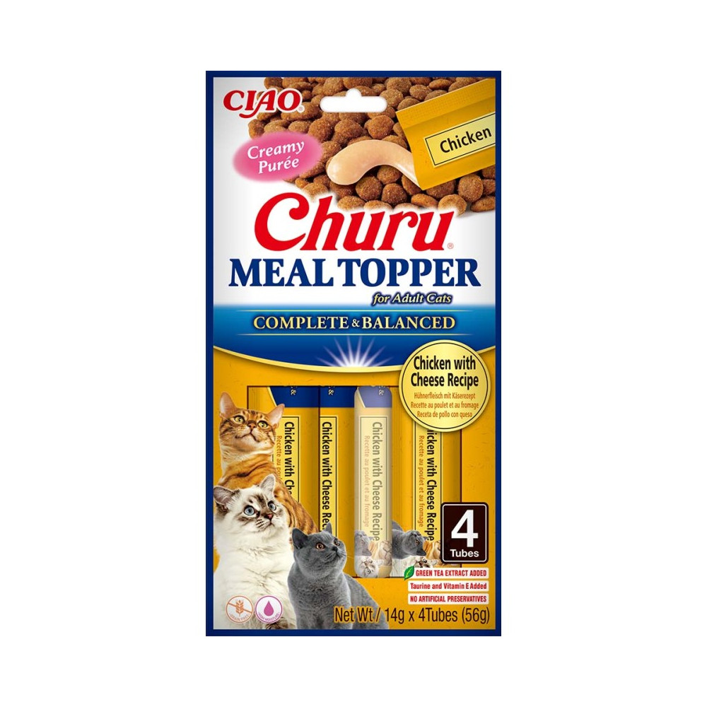 Churu Cat Meal Topper Receta de Pollo con Queso