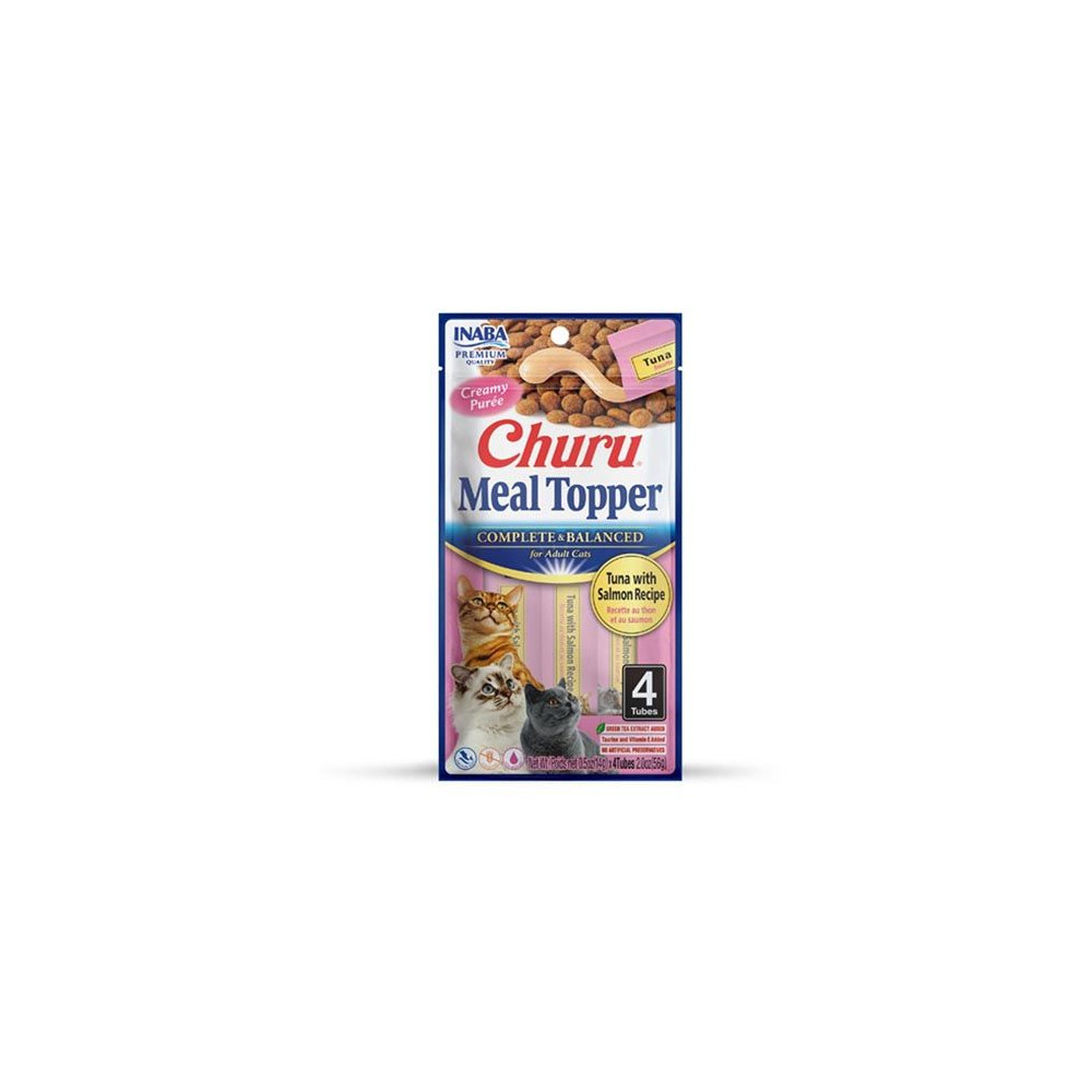 Churu Cat Meal Topper Receta de Atún con Salmón