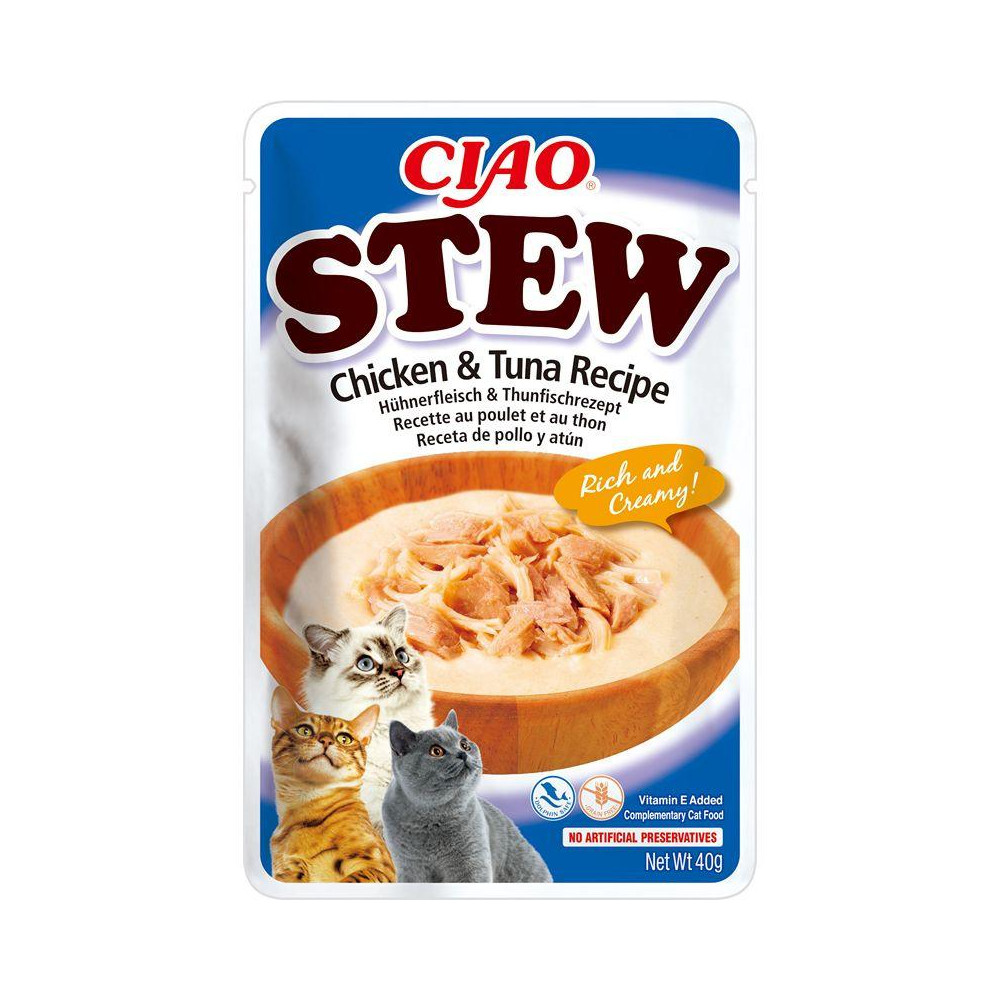 Churu Cat Stew Guiso de Pollo con Atún