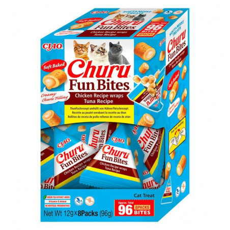 Churu Cat Fun Bites de Atún Pack 8 x 12 gr