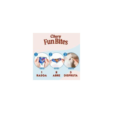 Churu Cat Fun Bites de Pollo Pack 8 x 12 gr