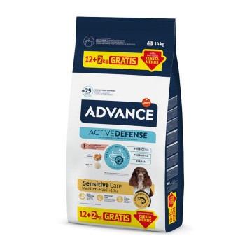 Advance Sensitive Medium/Maxi Salmon & Rice 14 kg