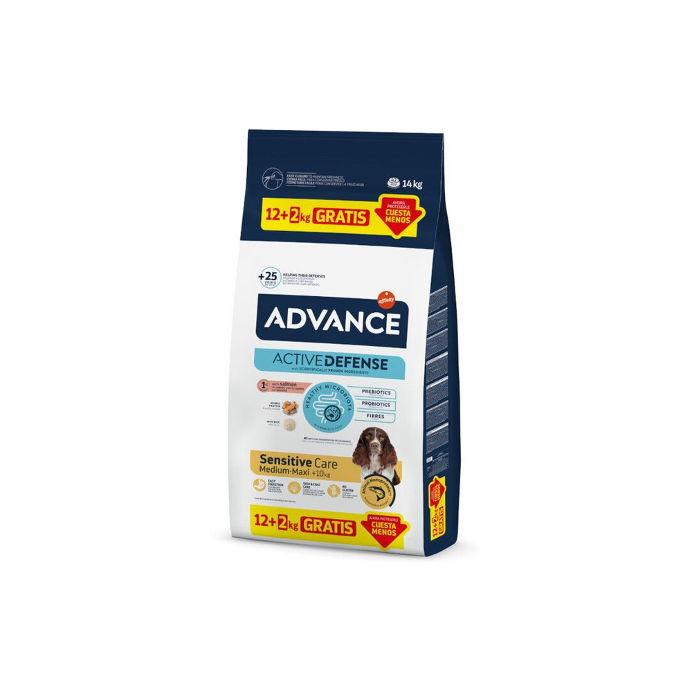 Advance Sensitive Medium/Maxi Salmon & Rice 14 kg
