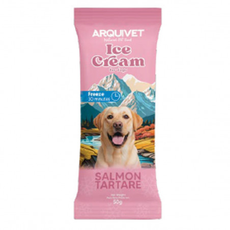 Arquivet helado de tartar de salmón