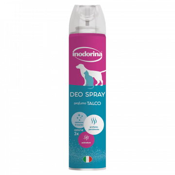 Inodorina Spray Desodorante para Perros 300ml TALCO