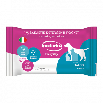 Inodorina Toallitas Refresh Pocket 15 uds TALCO