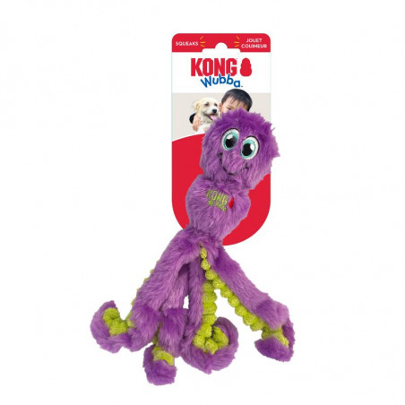 Kong Wubba Octopus Assorted Pulpo Para Perros Talla S