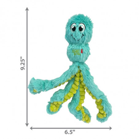 Kong Wubba Octopus Assorted Pulpo Para Perros talla s