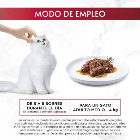 Purina Gourmet Mon Petit Sobres Buey Ternera y Cordero