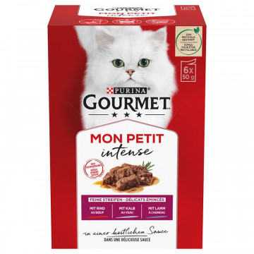 Purina Gourmet Mon Petit Sobres Buey Ternera y Cordero