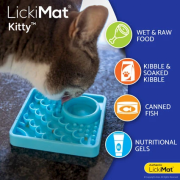 LickiMat Comedero Kitty para Gatos