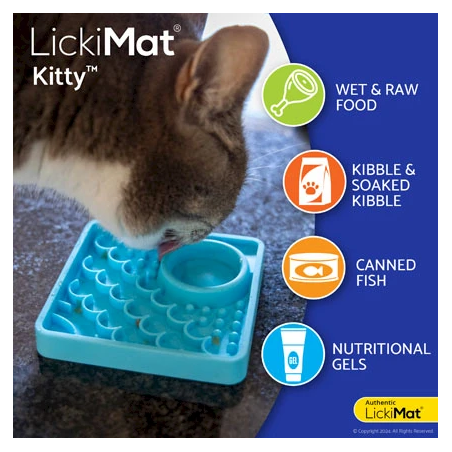 LickiMat Comedero Kitty para Gatos