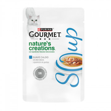 Purina Gourmet Nature's Creations Sopa Atún natural y Gambas