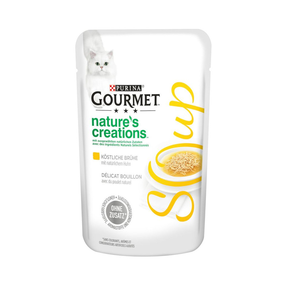 Purina Gourmet Nature's Creations Sopa Pollo natural