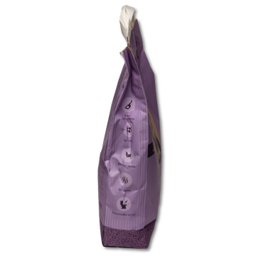 Wuapu Naturcorn Pelets Aglomerante para Gatos Aroma Lavanda 6 kg