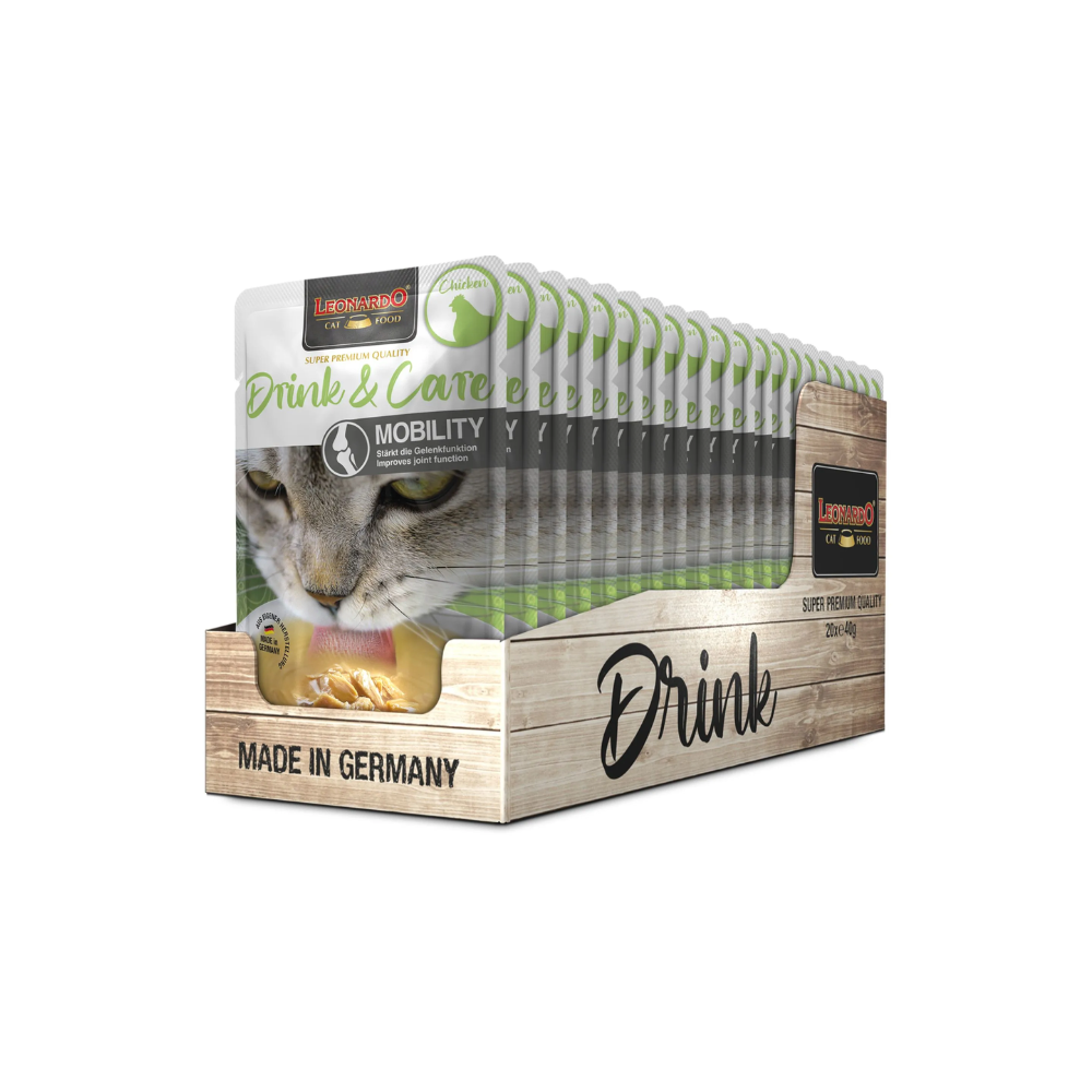 Leonardo Drink Care Mobility Chicken. Sopa De Pollo Para Gatos