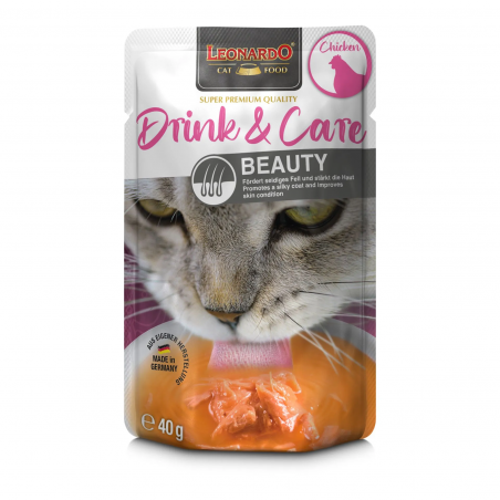 Leonardo Drink Care Beauty Chicken. Sopa De Pollo Para Gatos
