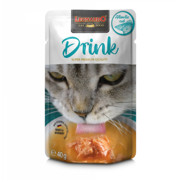 Leonardo Drink Care Atlantic Cod. Sopa de Bacalao para Gatos