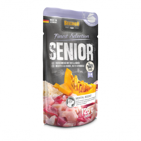 Belcando Senior Menú de Carne con Arroz y Calabaza
