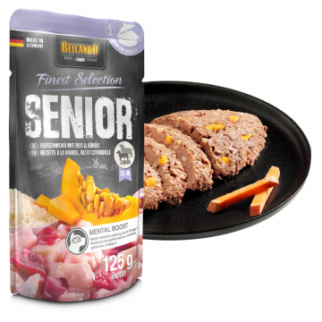 Belcando Senior Menú de Carne con Arroz y Calabaza