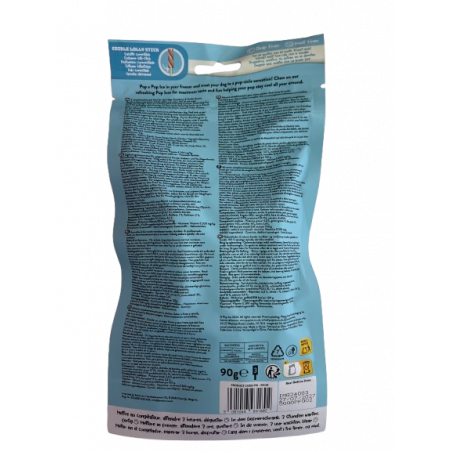 Pup Ice Snacks Helado Twist Fresa y Vainilla 3 unds