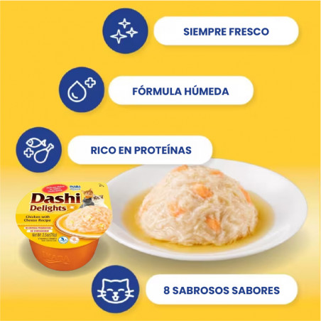 Churu Cat Dashi Pollo y queso