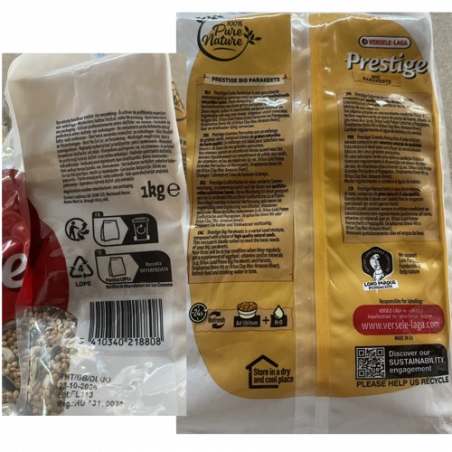 Versele-Laga Prestige Pienso Para Grandes Periquitos 1 Kg