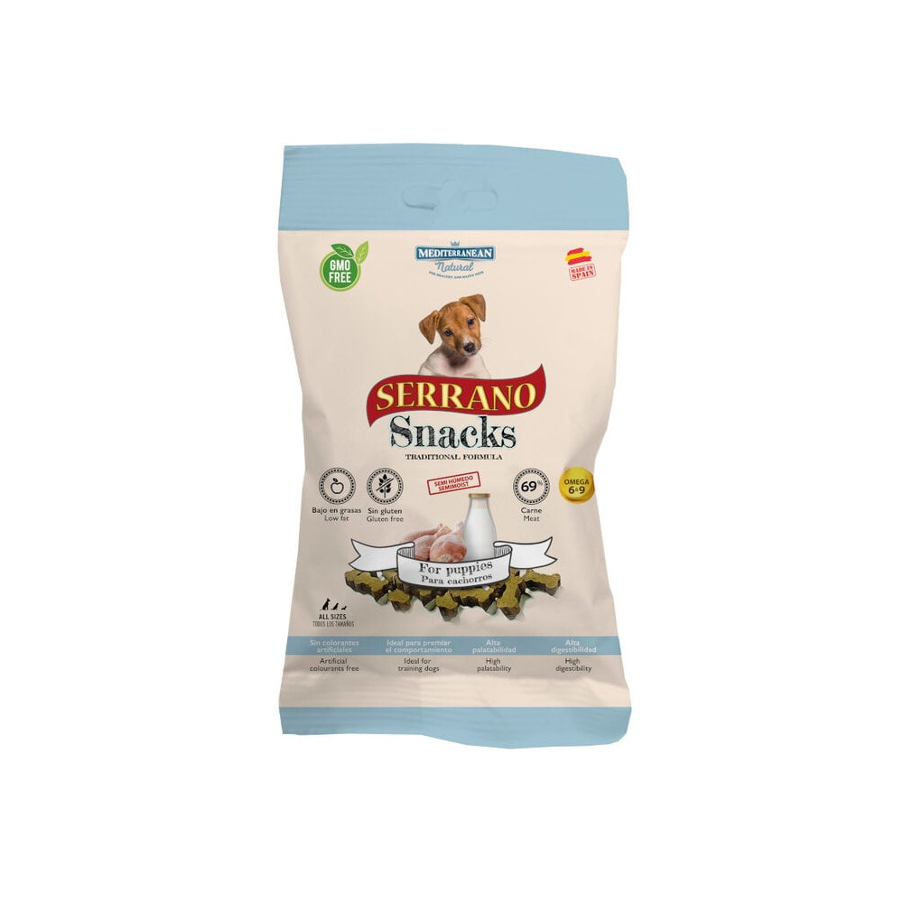 Mediterranean Serrano Snacks 25 x 85 gr Cachorros