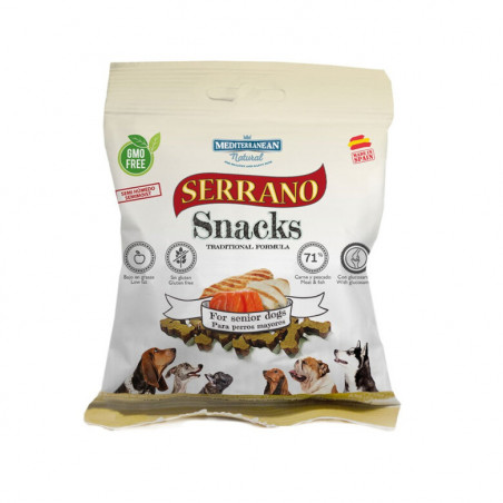 Mediterranean Serrano Snacks 25 x 85 gr Senior