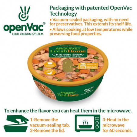 Arquivet Fresh Home Estofado de Pollo para perros