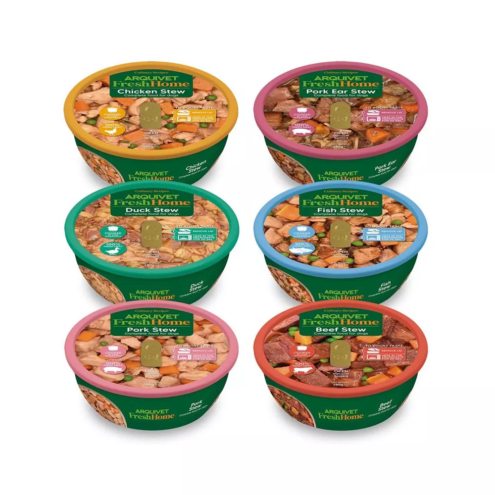 Arquivet Fresh Home Multipack Sabores Variados 6 x 280 Gr