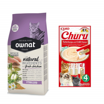 Imagen de Ownat Cat Classic Sterilized - 4 Kg