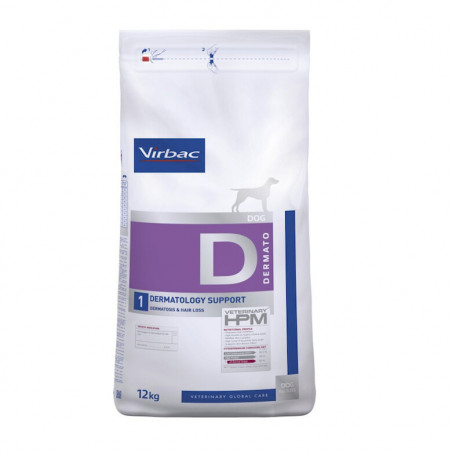 Virbac D1 Veterinary HPM Dermatology Support