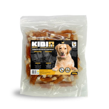 KIBI Snack Huesito de Calcio con Pollo para Perros