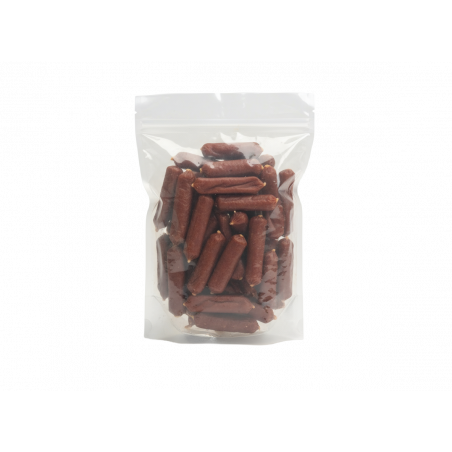 KIBI Mini Salchichas de Buey Ahumadas para Perros