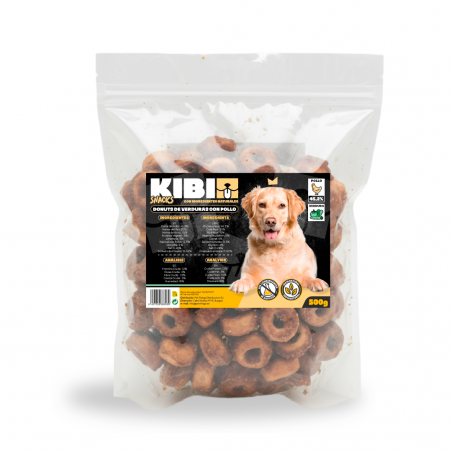 KIBI Donuts de Verduras con Pollo para Perros