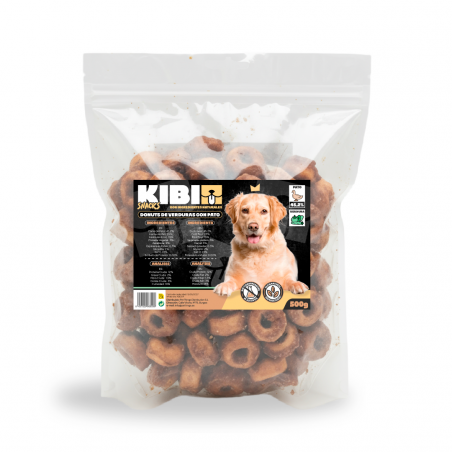 KIBI Donuts de Verduras con Pato para Perros
