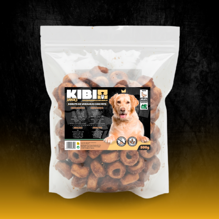 KIBI Donuts de Verduras con Pato para Perros